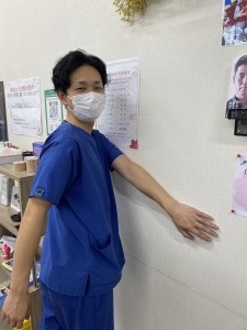 肩甲骨ストレッチ２