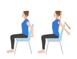 胸を開くストレッチ